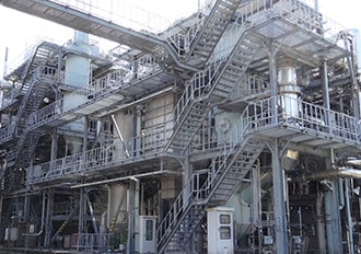 公共水処理プラント電気工事の施工例写真02